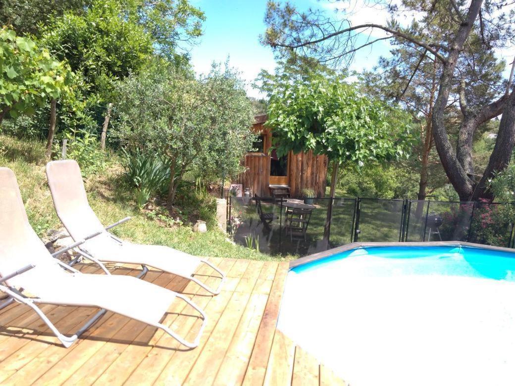 La Cabane En Bois Villemur-sur-Tarn Exteriör bild